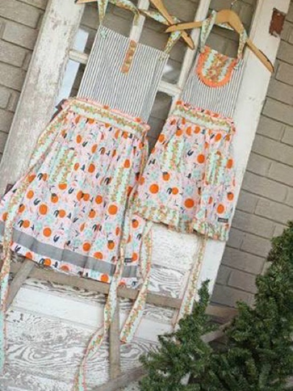 Matilda Jane x Joanna Gaines Clementine Print Apron, NWT